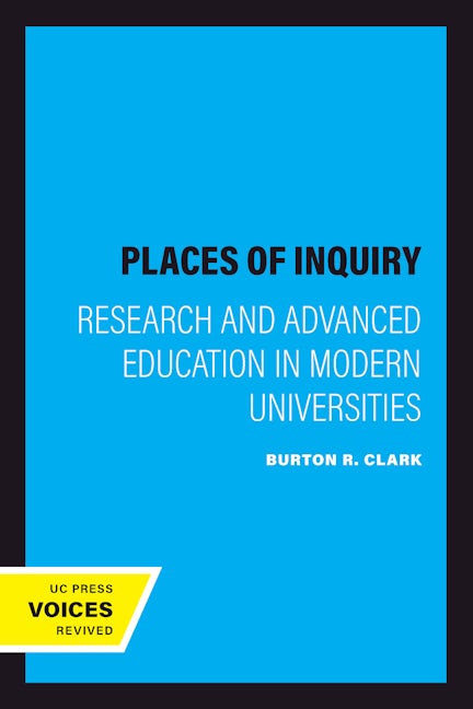 Book cover image for Places of Inquiry ISBN: 9780520087620